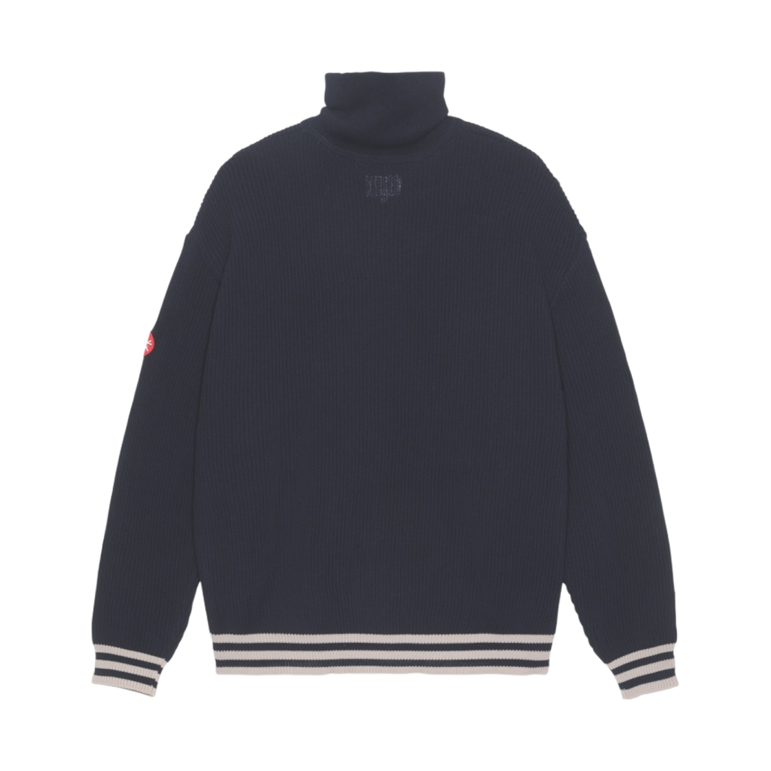 카브엠트 헴 라인 터틀넥 니트 네이비 - 23SS(Cav Empt Hem Line Turtle Neck Knit Navy - 23SS) - 2