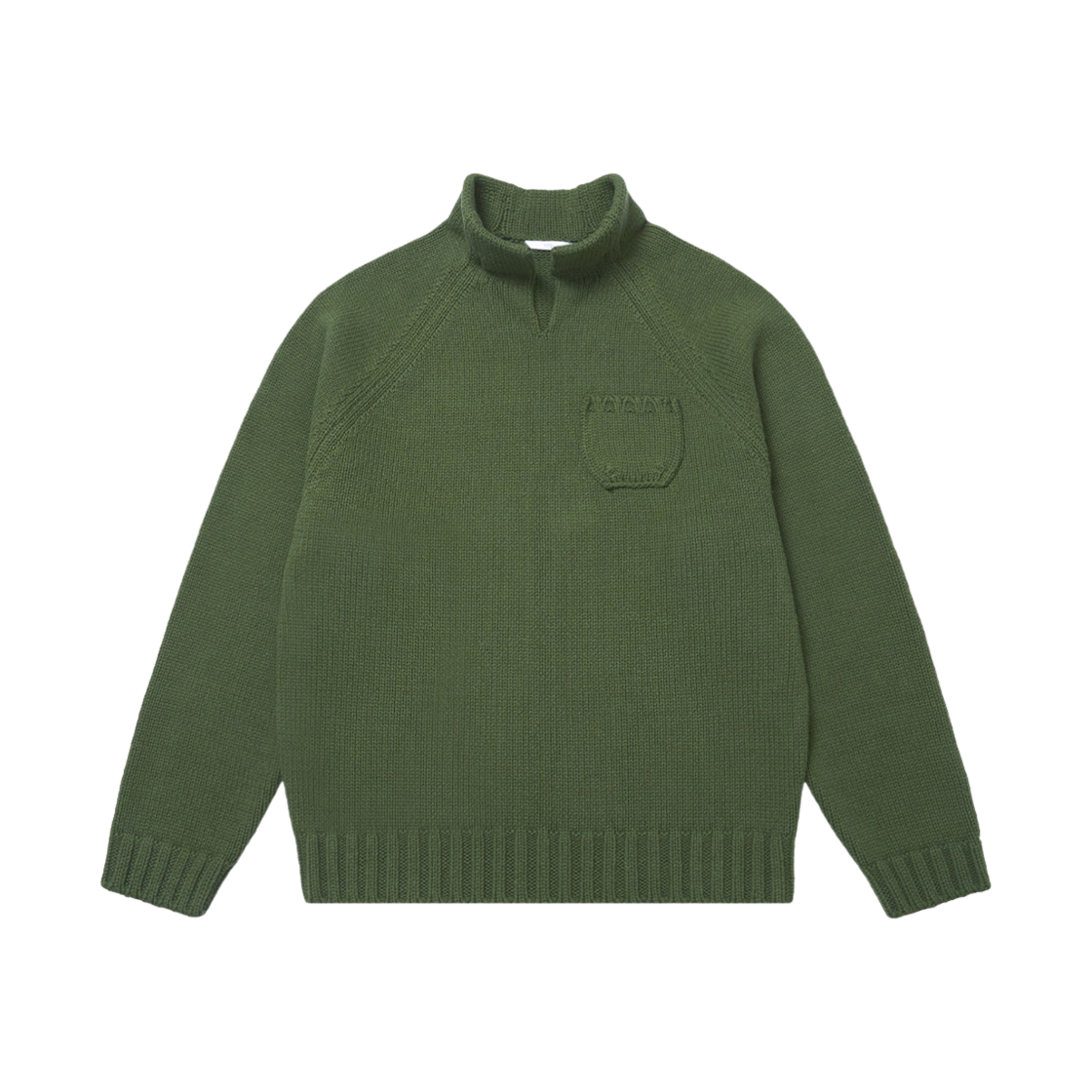 에스티유 카라 니트 그린