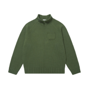 STU Collar Knit Green