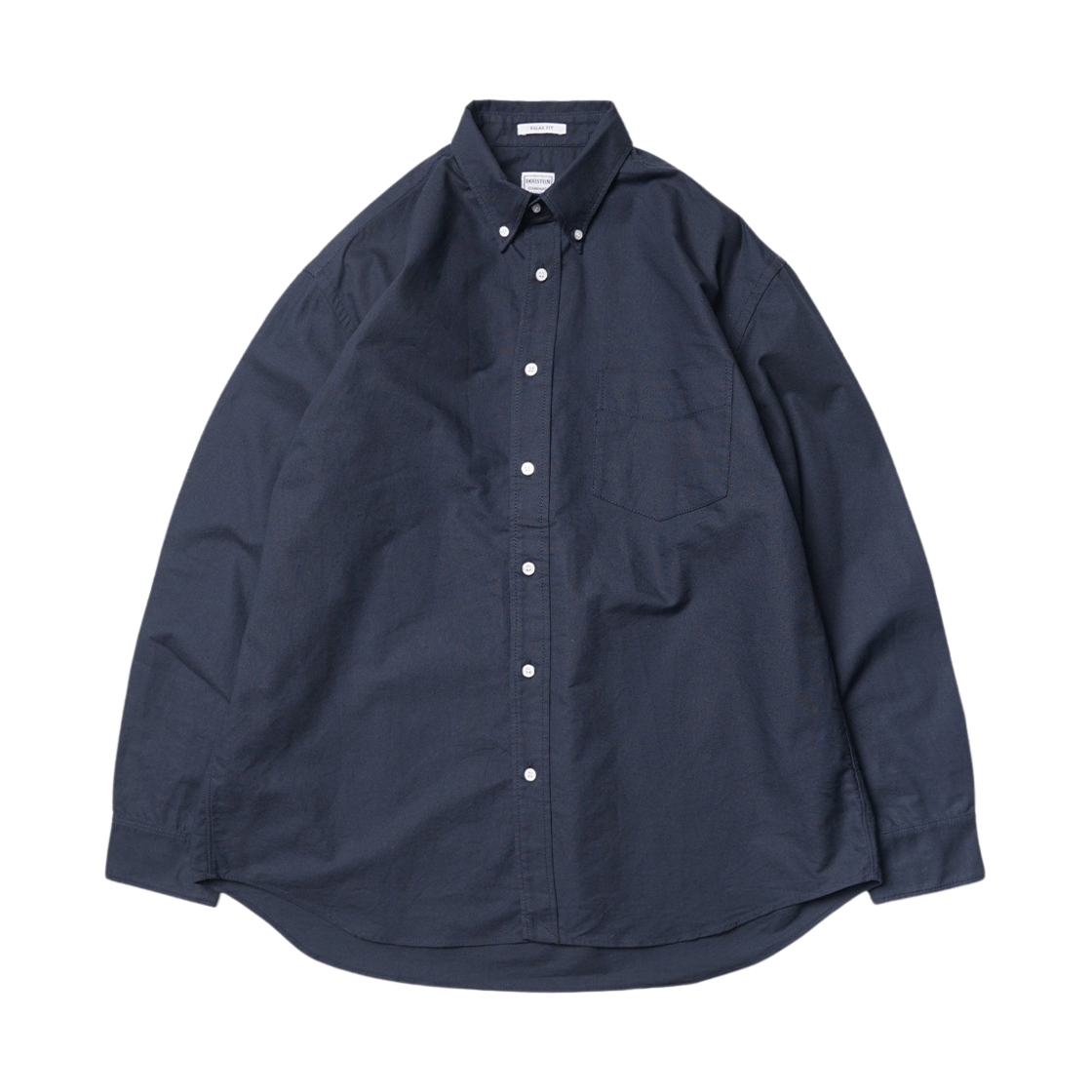 41066NV Houston Japan Oxford Button Down Shirt Relax Fit Navy 41066NV