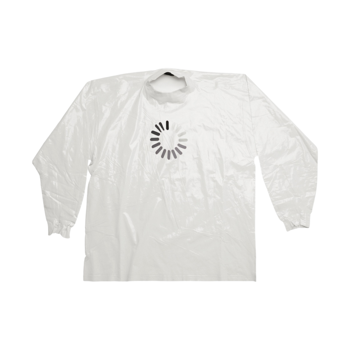 【BALENCIAGA】LOADING ERROR MISPLACED NECKLINE 長袖Tシャツ BALENCIAGA】LOADING ERROR MISPLACED NECKLINE 長袖Tシャツ
