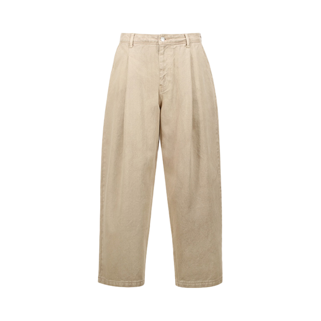 LH2511DN001EBE Le17Septembre Over-Dyeing Wide Tuck Denim Pants Beige