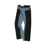 Andersson Bell Timothy Panel Wide Jeans Blue Black