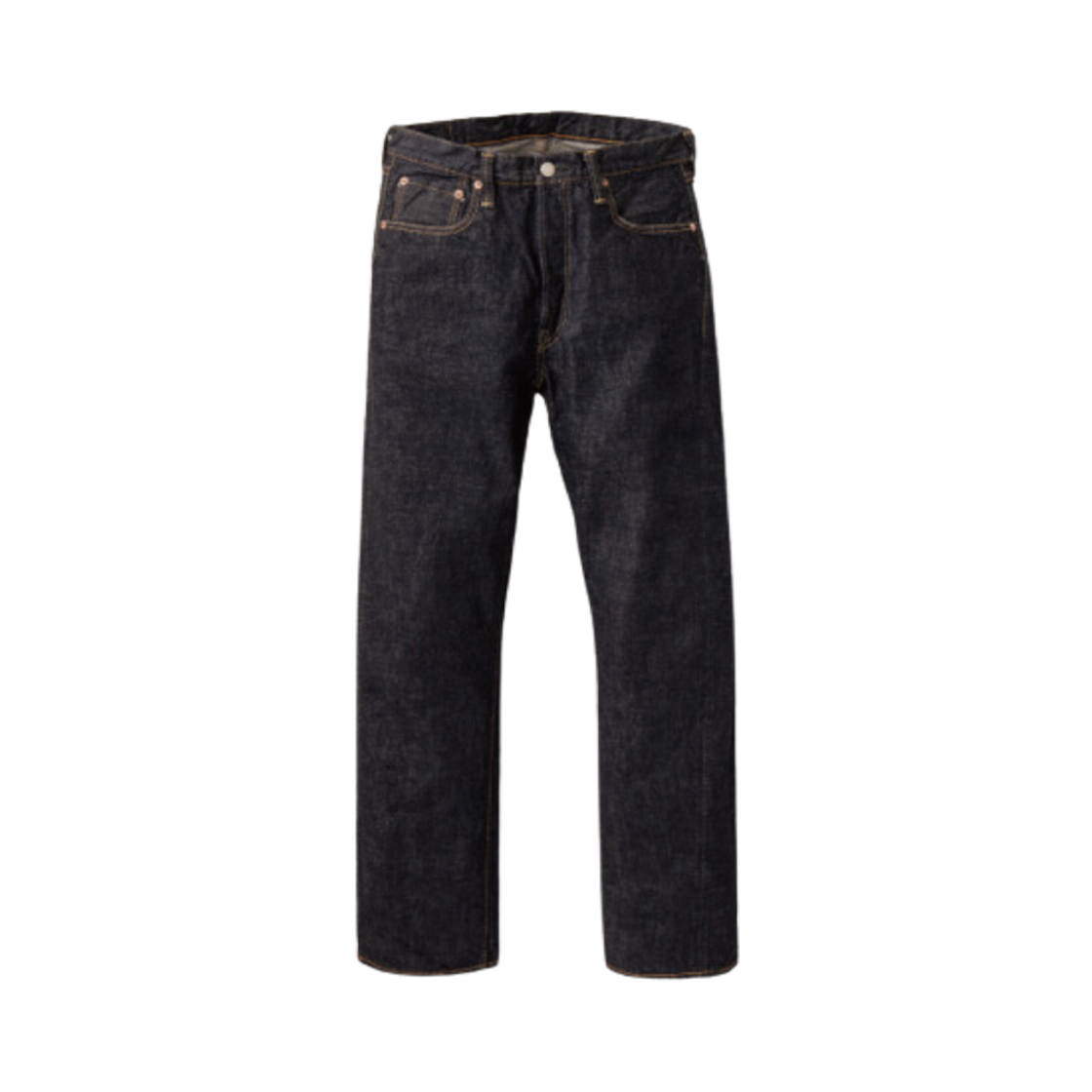 풀카운트 1101XX-14 스트레이트 데님 헤비 온즈 논 워시 인디고 블루(Fullcount 1101XX-14 Straight Denim Heavy oz Non Wash Indigo Blue)
