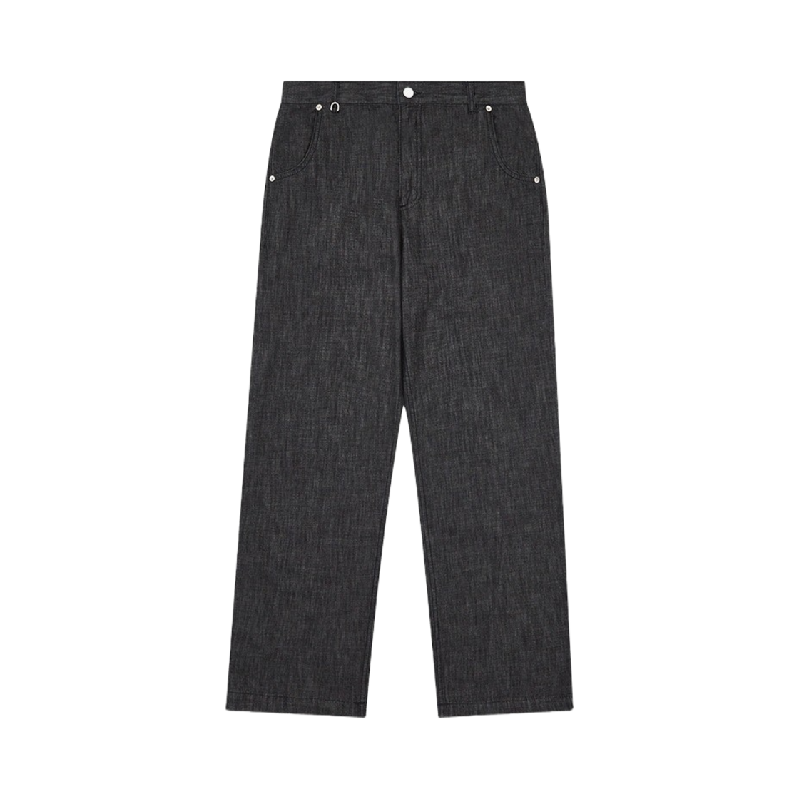 saf00184 Safarispot 1/2 Roux Base Uniform Light Denim Pants Black