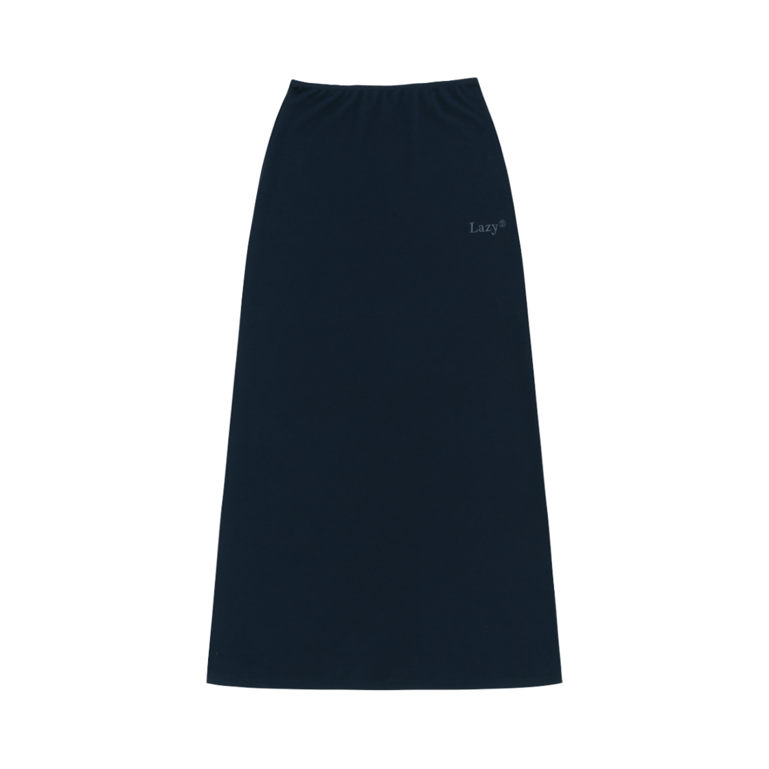 레이지지 레이지 소프트 터치 롱 스커트 네이비
