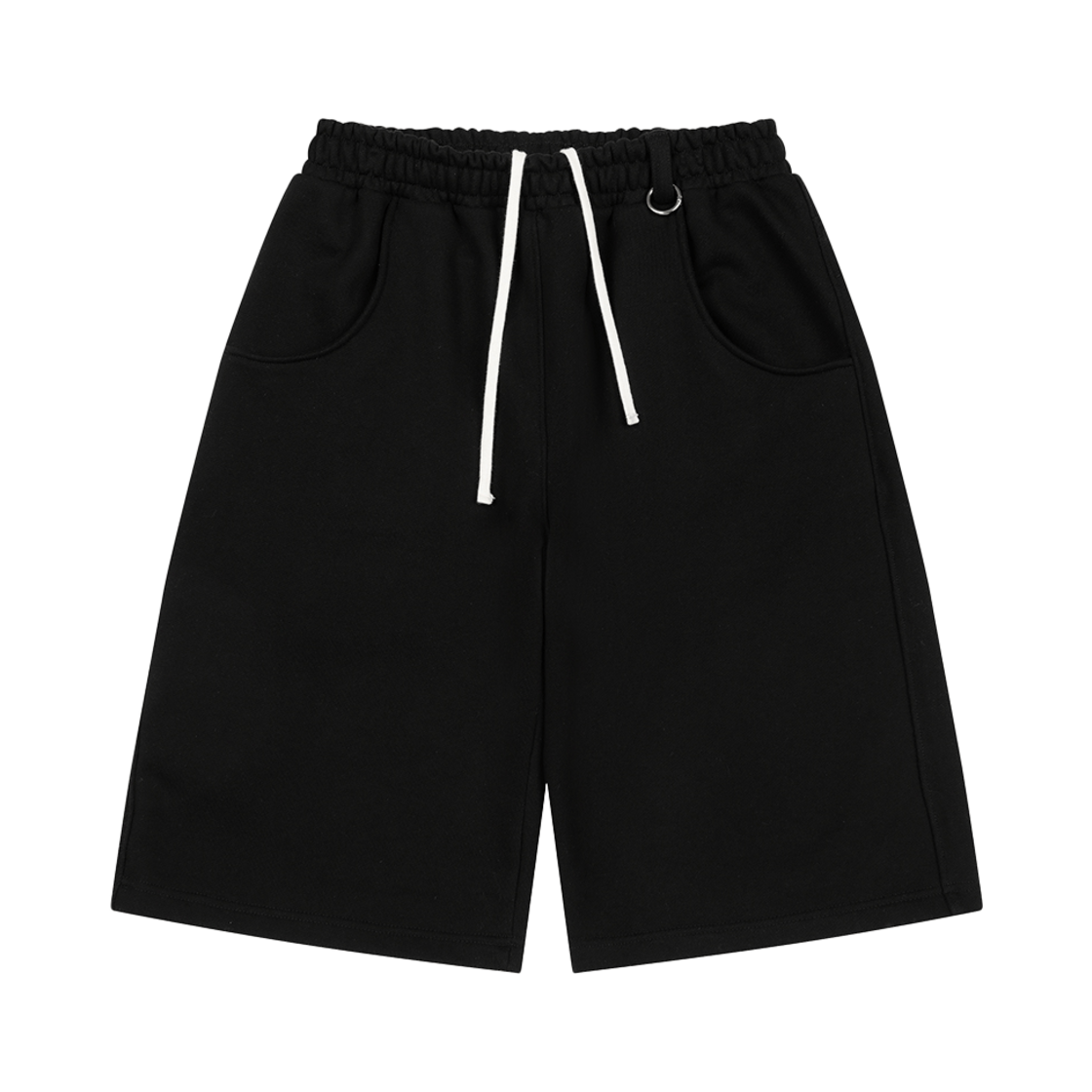 포즈넘버에잇 버뮤다 스웻 쇼츠 블랙