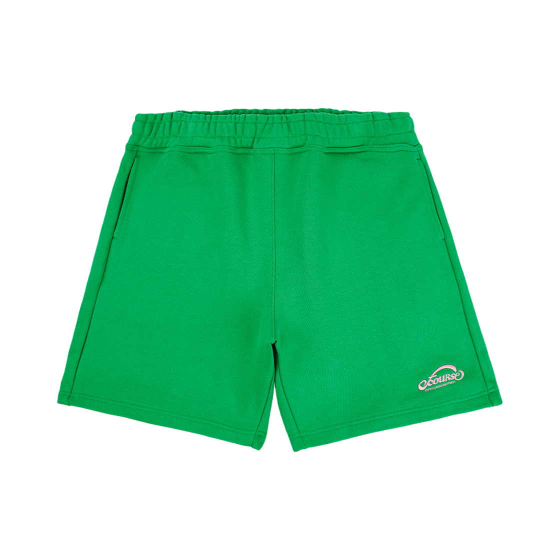 OW42PDU01_G ofcoursewhynot Yummy Sweat Shorts Green
