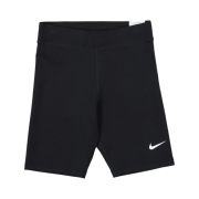 (W) Nike NSW Classics High Waisted 8 Inch Biker Shorts Black - Asia