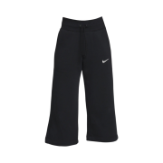 (W) Nike NSW Phoenix Fleece High-Waisted Cropped Sweatpants Black
