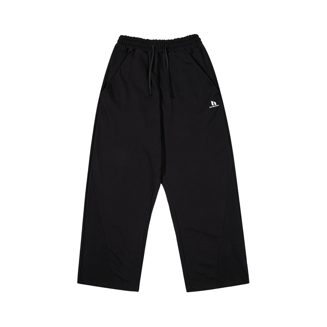 네더월드 스포티 로고 스웻팬츠 블랙(Netherworld Sporty Logo Sweatpants Black)