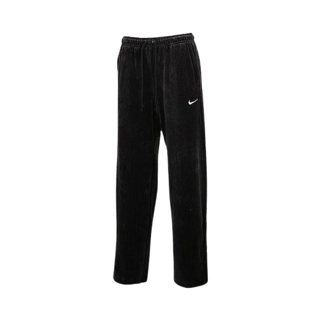 (W) 나이키 NSW 벨루어 와이드 레그 팬츠 블랙 세일 - 아시아
