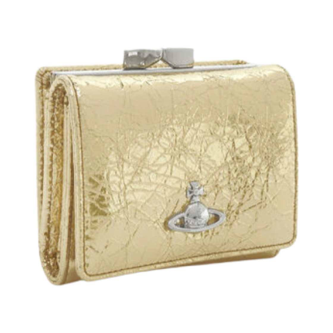 비비안 웨스트우드 스몰 프레임 월렛 골드(Vivienne Westwood Small Frame Wallet Gold) - 2