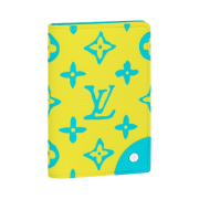 Louis Vuitton Pocket Organizer Monogram Playground Lime