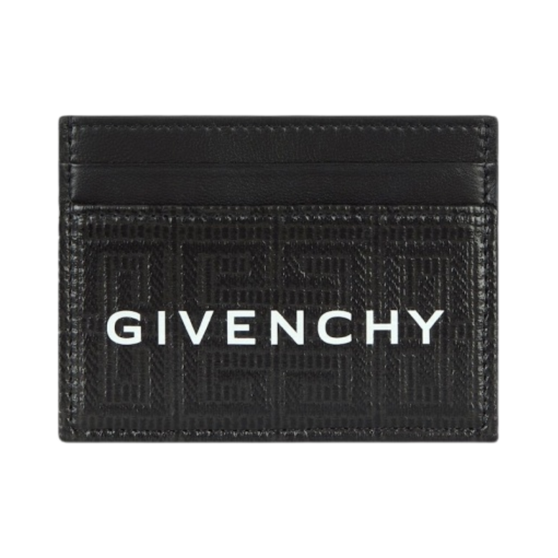 지방시 4G 코티드 캔버스 레더 카드 홀더 블랙(Givenchy Card Holder in 4G Coated Canvas and Leather Black)