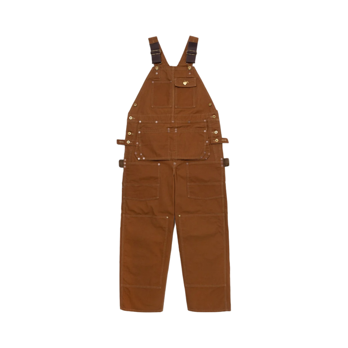 휴먼 메이드 덕 오버롤 브라운(Human Made Duck Overalls Brown) - 1