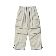 [SS25] moif Over Mil 6P Pants Ecru