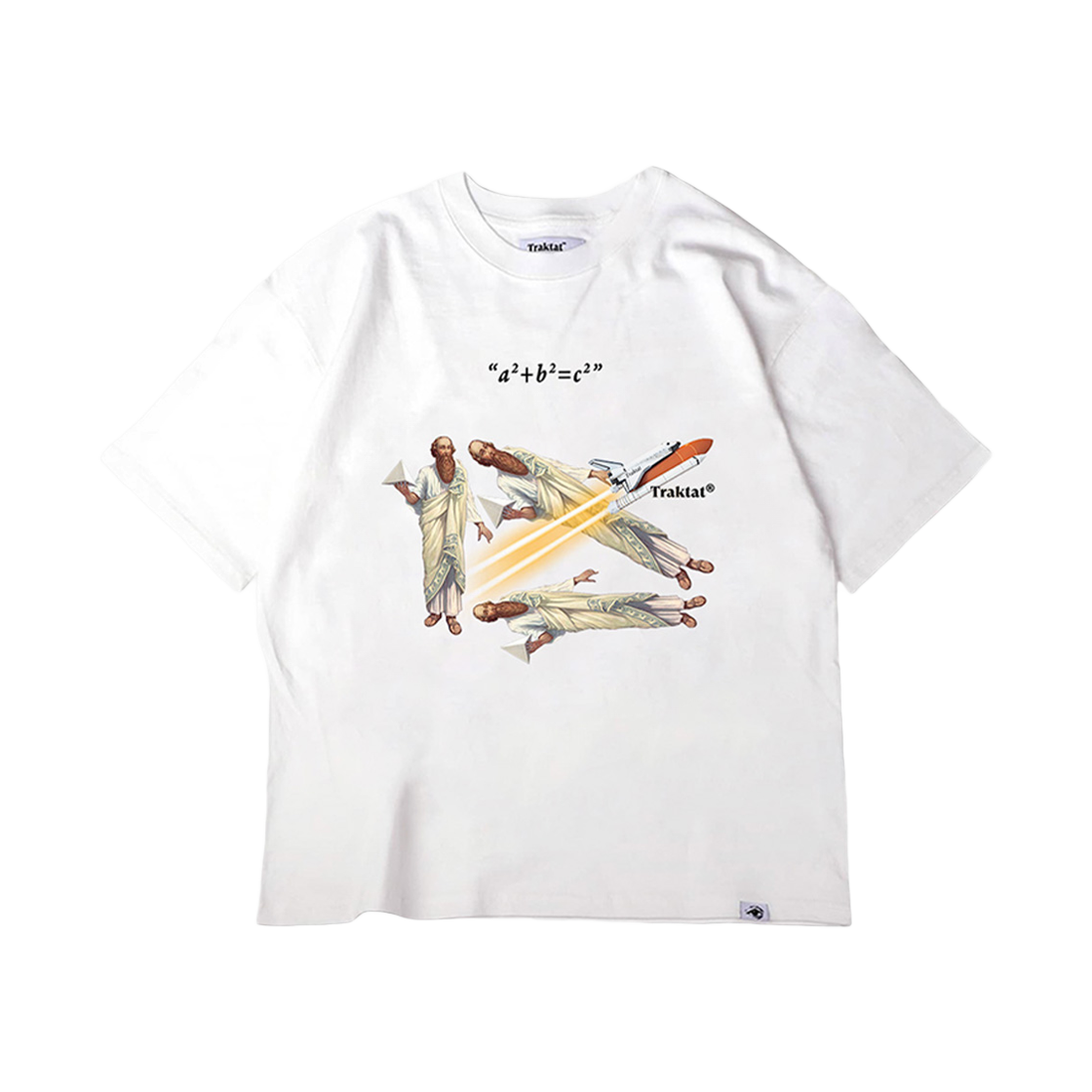 트락타트 피타고라스 티셔츠 화이트