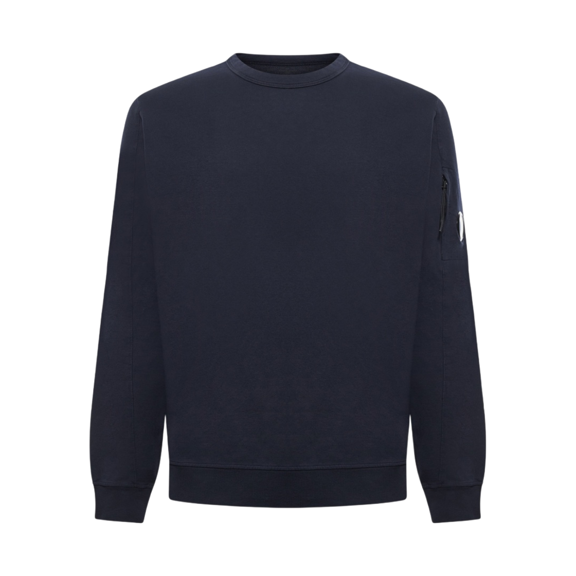 C.P. 컴퍼니 라이트 플리스 스웨트셔츠 네이비 - 22FW(C.P. Company Light Fleece Sweatshirt Navy - 22FW) - 1