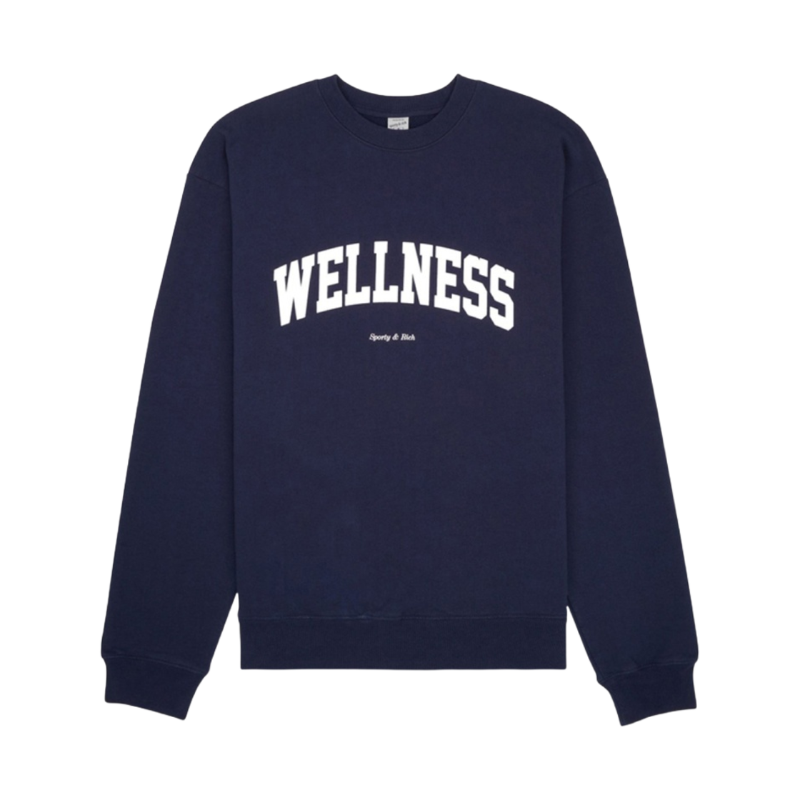스포티 앤 리치 웰니스 아이비 크루넥 네이비 화이트(Sporty & Rich Wellness Ivy Crewneck Navy White) - 1
