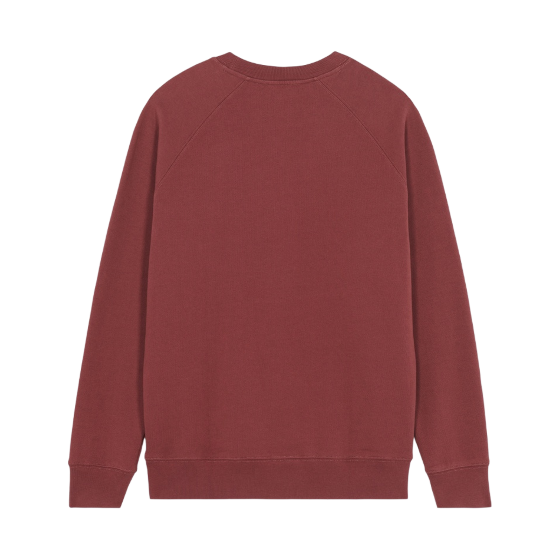 메종 키츠네 폭스 헤드 패치 클래식 스웨트셔츠 와인 리스 멜란지(Maison Kitsune Fox Head Patch Classic Sweatshirt Wine Lees Melange) - 2