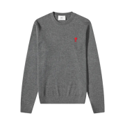 AMI de Coeur Wool Knit Gris Chine