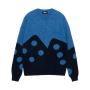 Stussy Dice Fuzzy Crew Blue