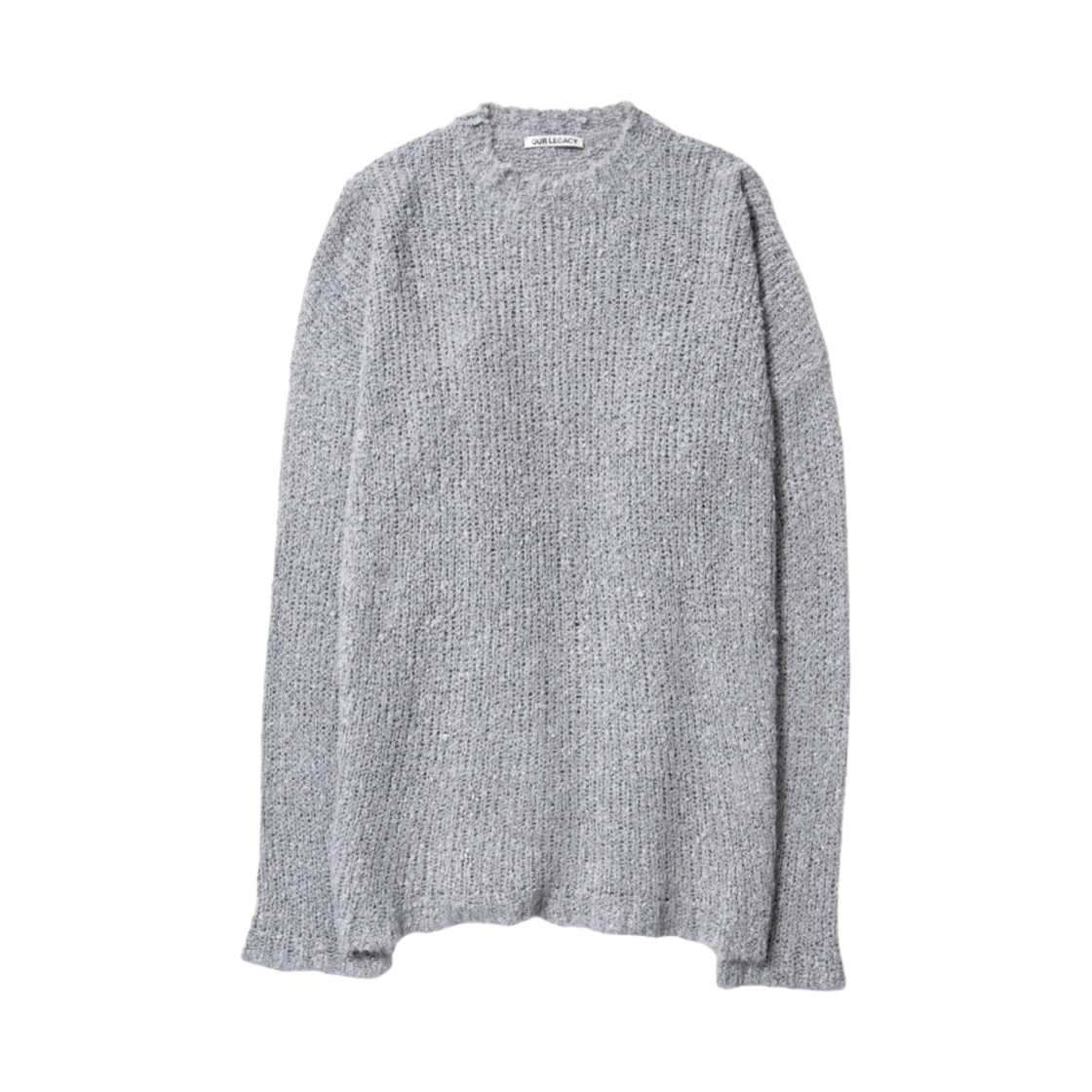 아워레가시 린넨 나일론 니트 그레이 부클레(Our Legacy Linen Nylon Knit Grey Boucle) - 1
