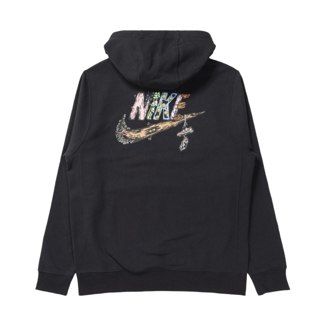 나이키 NSW 판타지 크리쳐 플리스 후드 블랙 - US/EU(Nike NSW Fantasy Creature Fleece Hoodie Black - US/EU) - 2