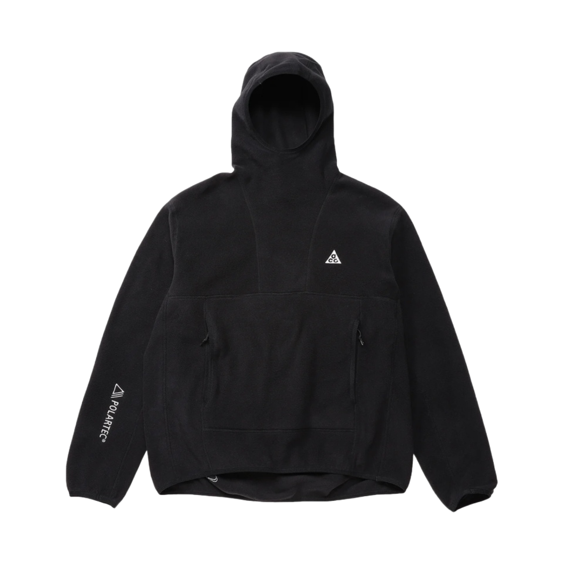 FN0371-010 Nike ACG Polartec Wolf Tree Pullover Hoodie Black Summit White - Asia