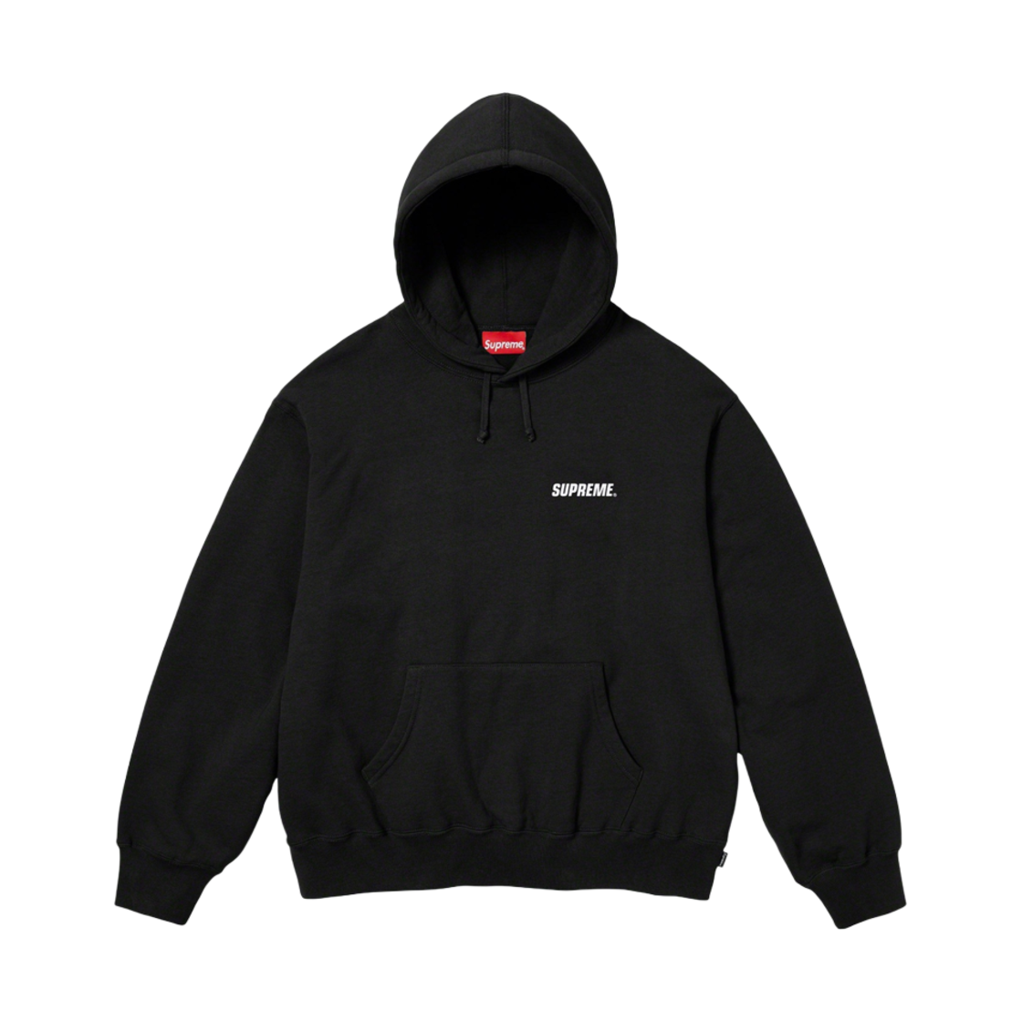 슈프림 크라운 후드 스웨트셔츠 블랙 - 23FW