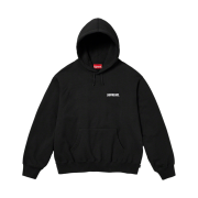 Supreme Crown Hooded Sweatshirt Black - 23FW