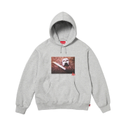 Supreme x MF Doom Hooded Sweatshirt Heather Grey - 23FW