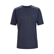 Arc'teryx Ionia Merino Wool Logo SS T-Shirt Black Sapphire