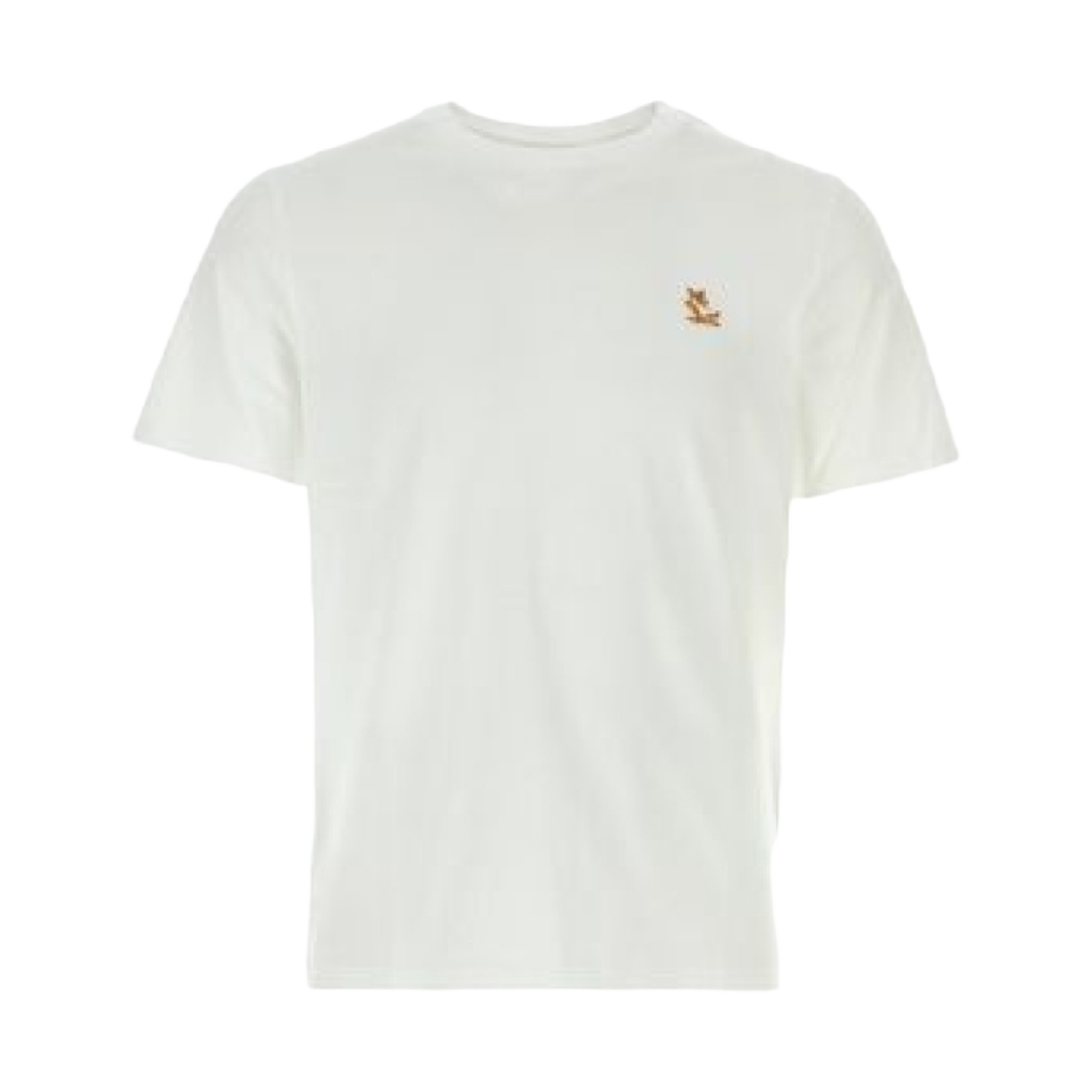 메종 키츠네 칠랙스 폭스 패치 레귤러 티셔츠 화이트(Maison Kitsune Chillax Fox Patch Regular T-Shirt White) - 1