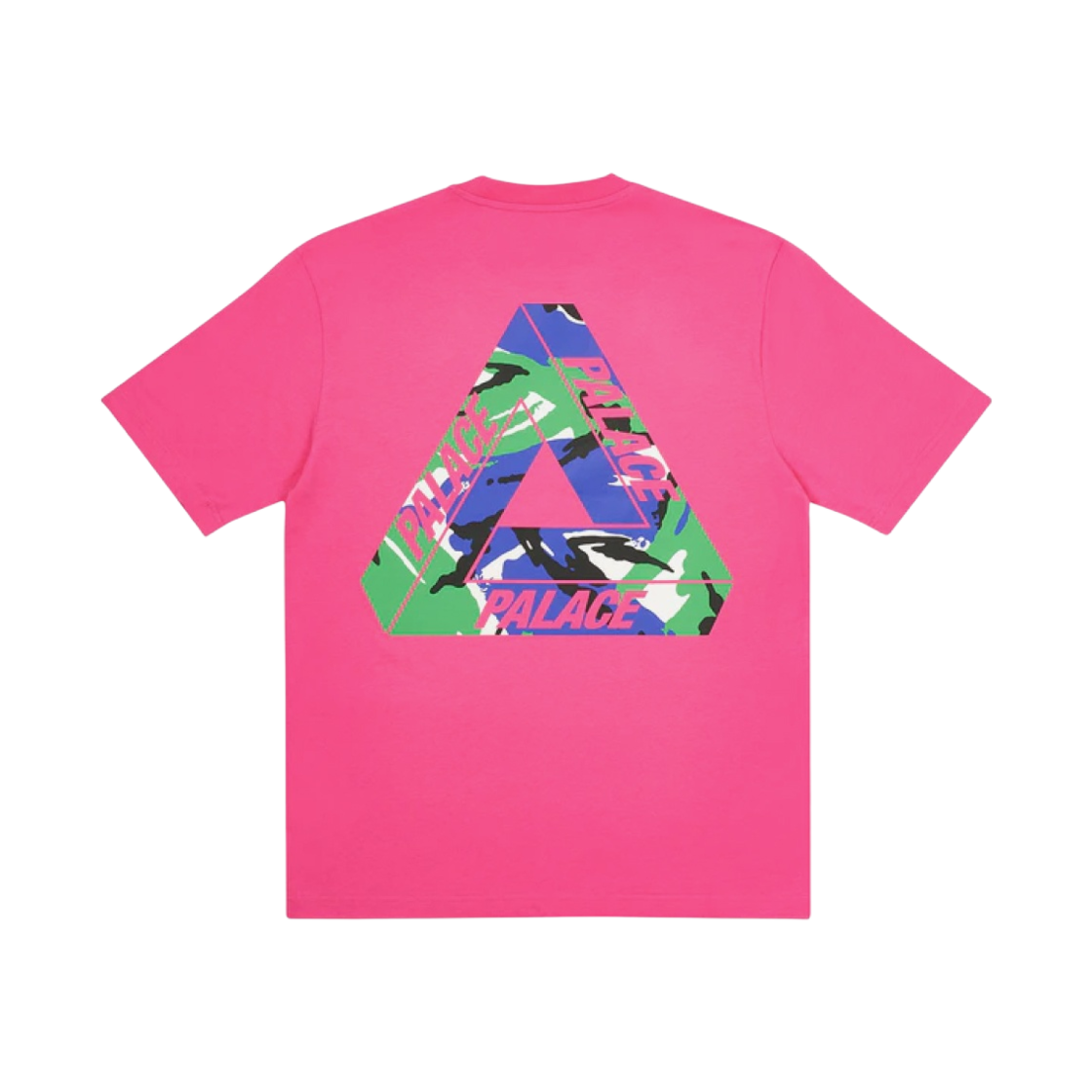 팔라스 트라이카모 티셔츠 핑크 - 20FW(Palace Tri-Camo T-Shirt Pink - 20FW) - 1
