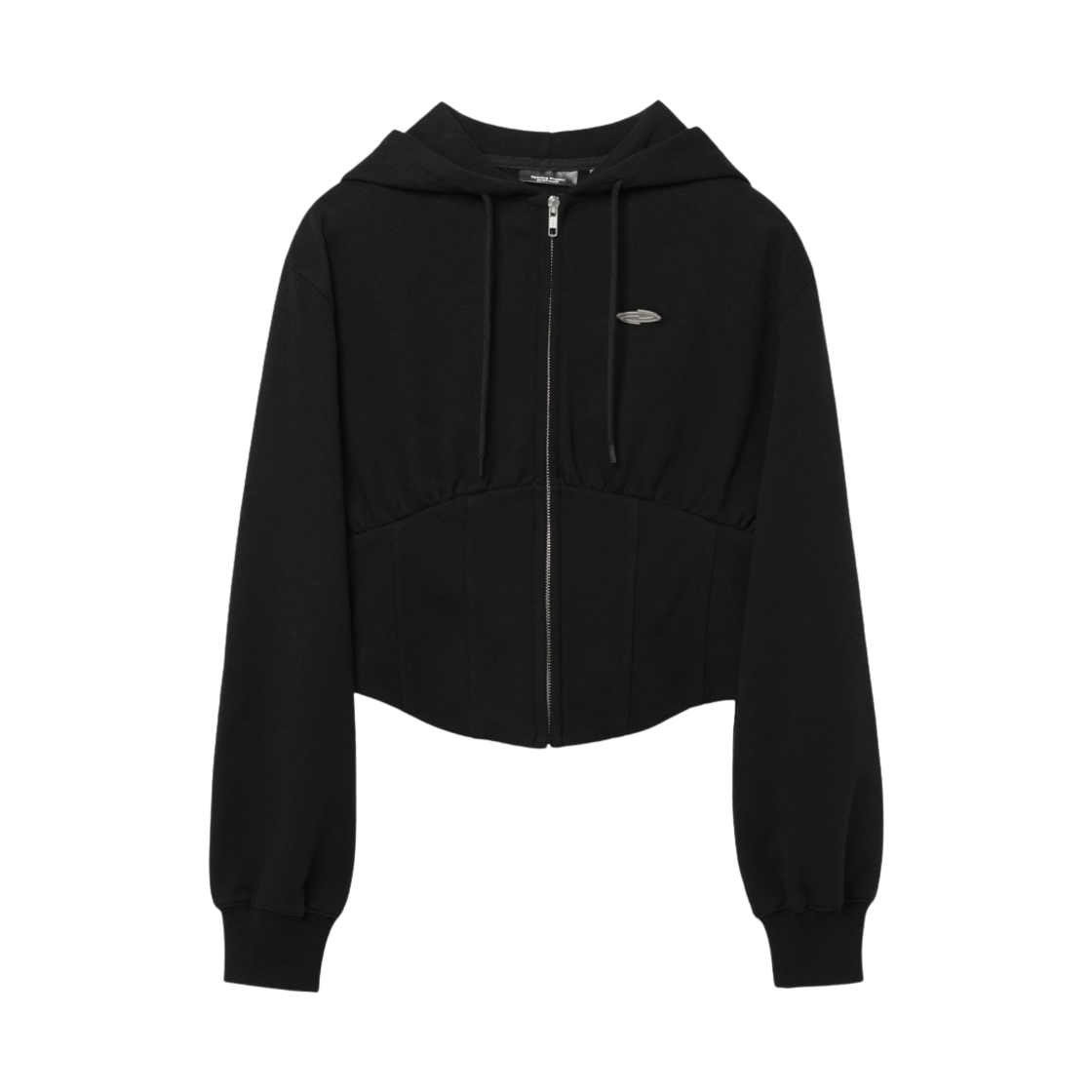 FWSWCUJ151M Opening Project W Corset Hood Zip-up Black