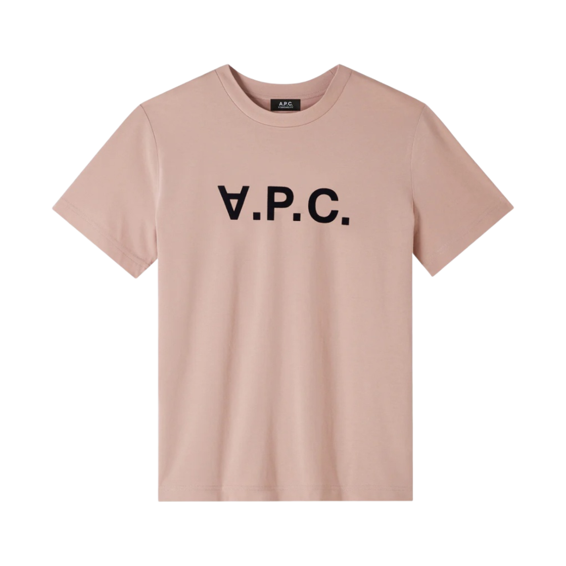 COHBM-M26384-TFI A.P.C. Standard Grand VPC T-Shirt Rose Dark Navy Blue