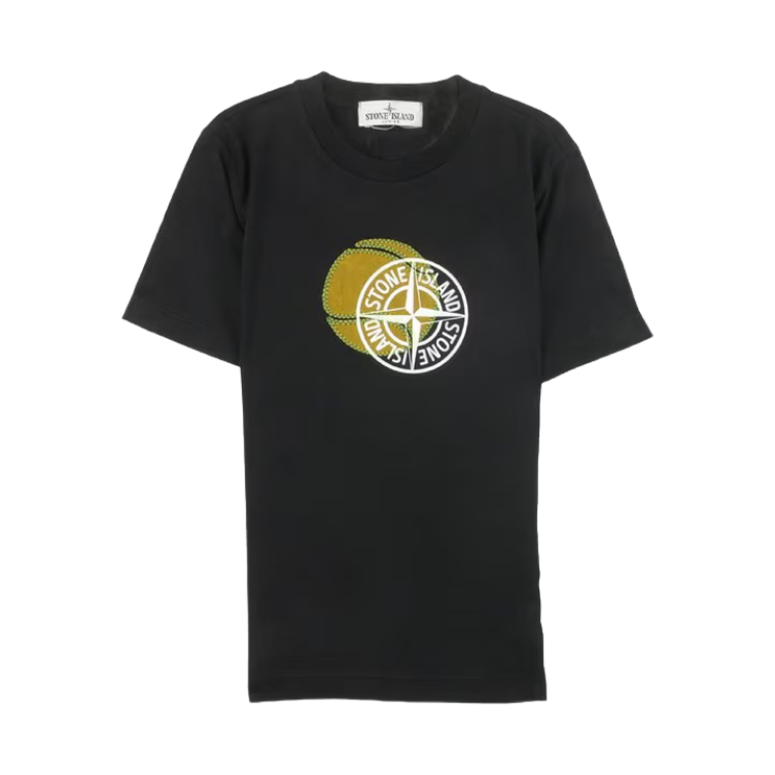 781621070-V0029 (Kids) Stone Island 21070 Basketball T-Shirt Black - 23SS