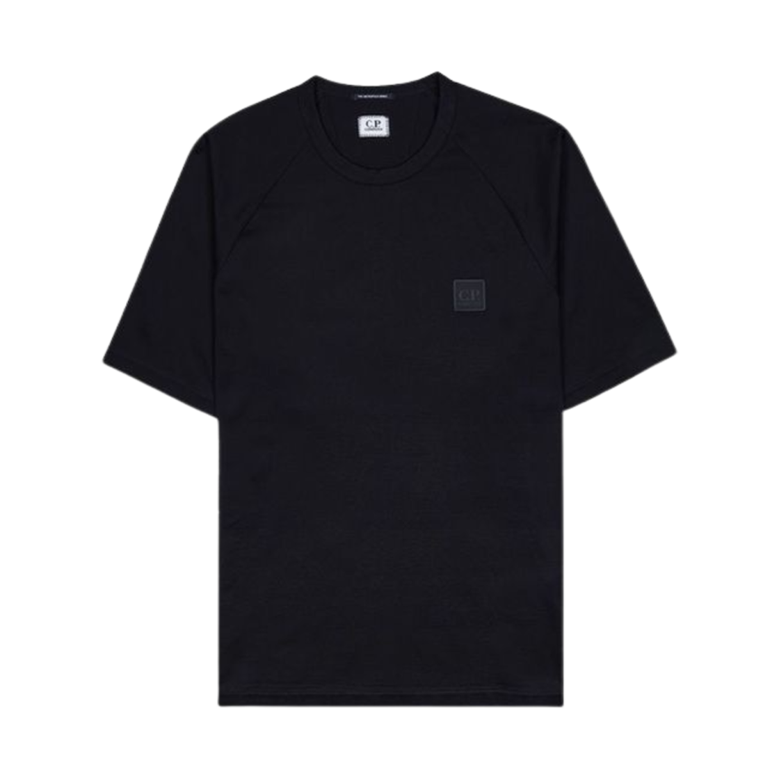 16CLTS020A006370W999 C.P. Company Metropolis Series Mercerized T-Shirt Black - 24SS