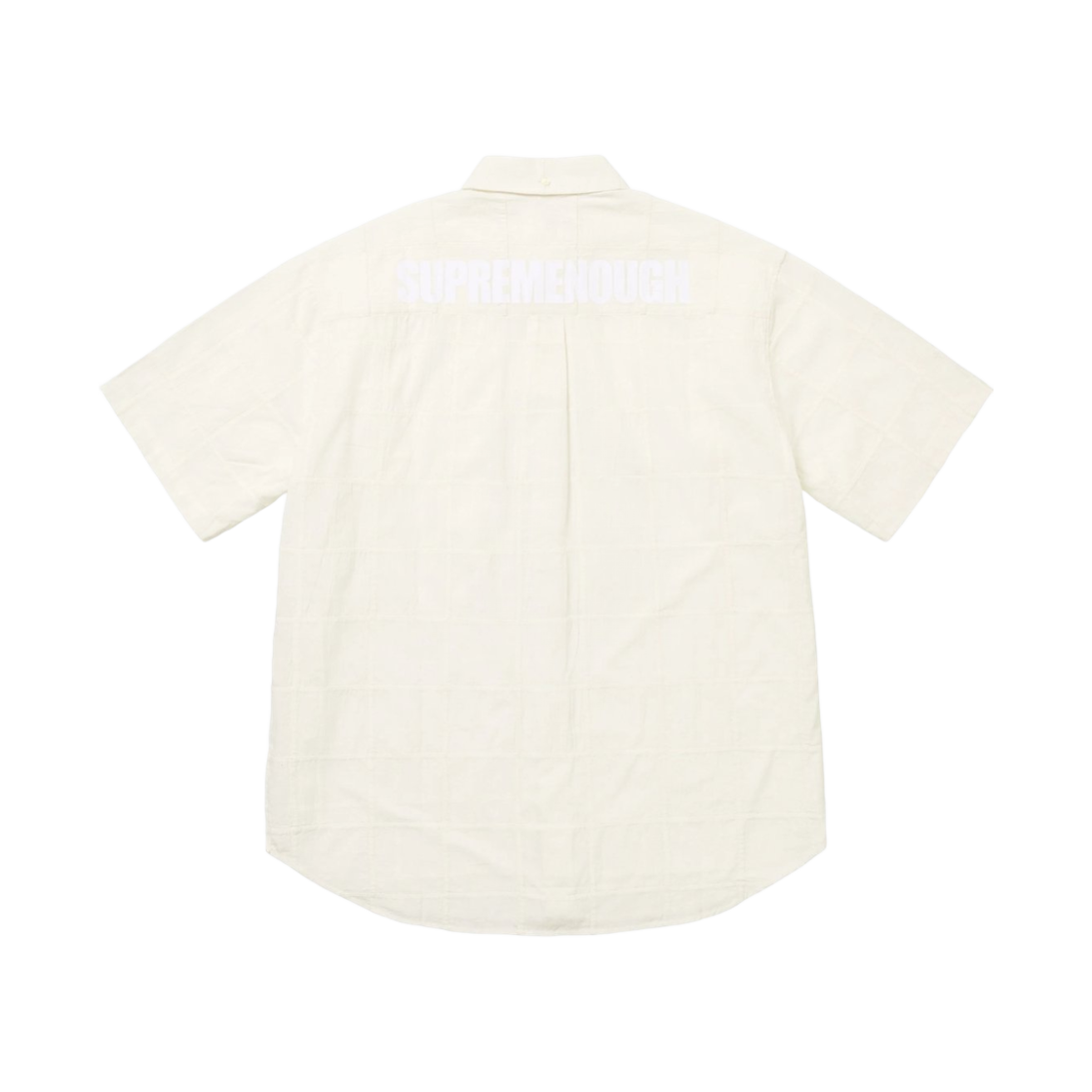 슈프림 x 굿이너프 패치워크 마드라스 숏슬리브 셔츠 화이트 - 25SS(Supreme x GOODENOUGH Patchwork Madras S/S Shirt White - 25SS) - 2