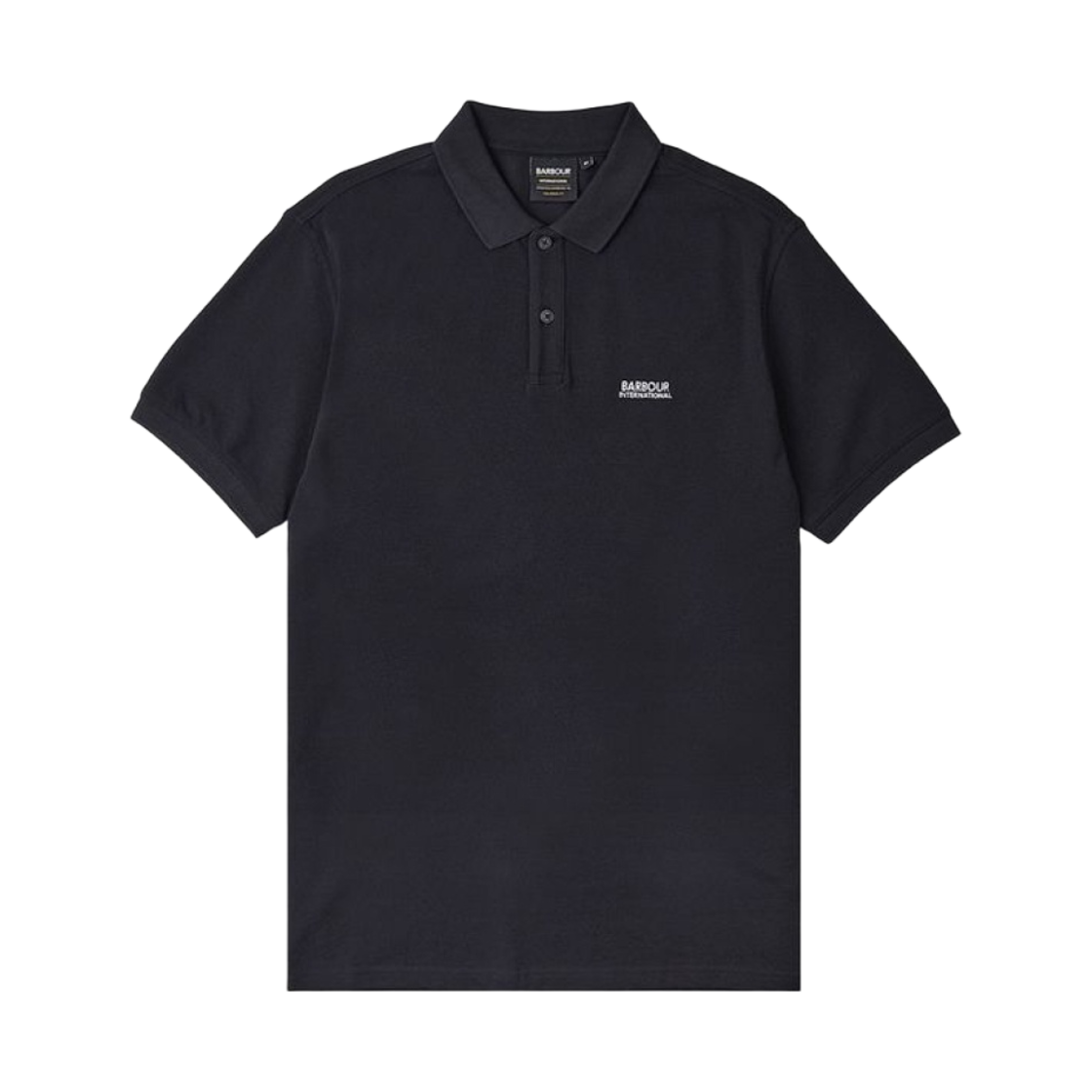 바버 인터내셔널 투어러 폴로 셔츠 블랙(Barbour International Tourer Polo Shirt Black) - 1