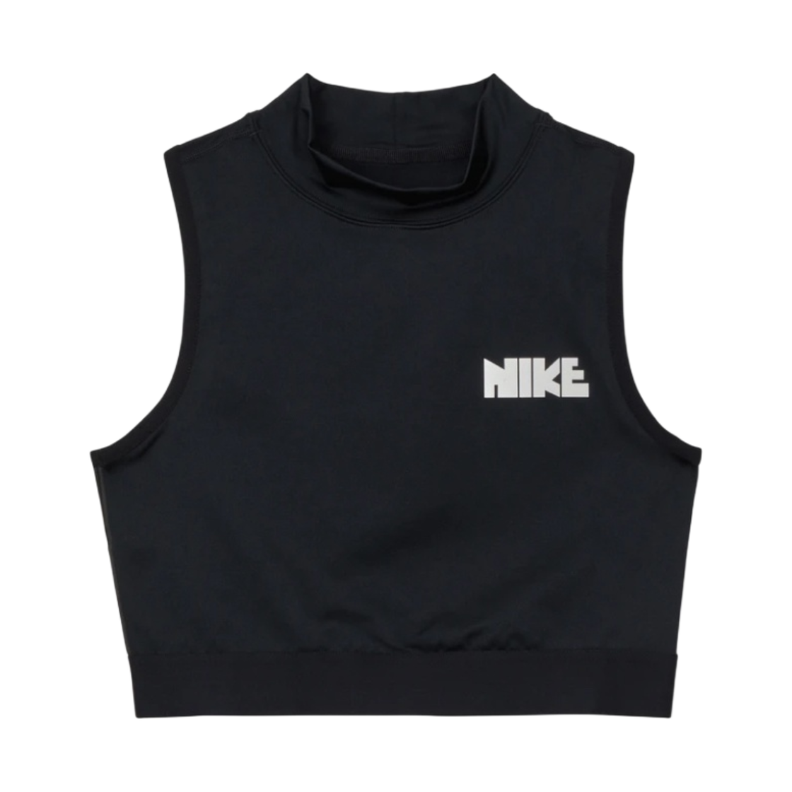 CZ4694-010 (W) Nike x Sacai NRG Crop Top Black - Asia