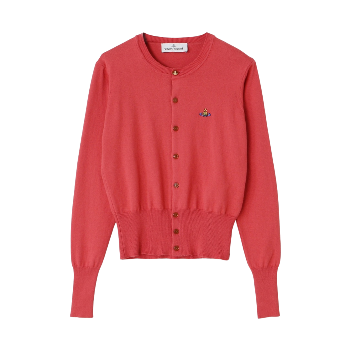 (W) 비비안 웨스트우드 베아 가디건 코랄 - 22FW