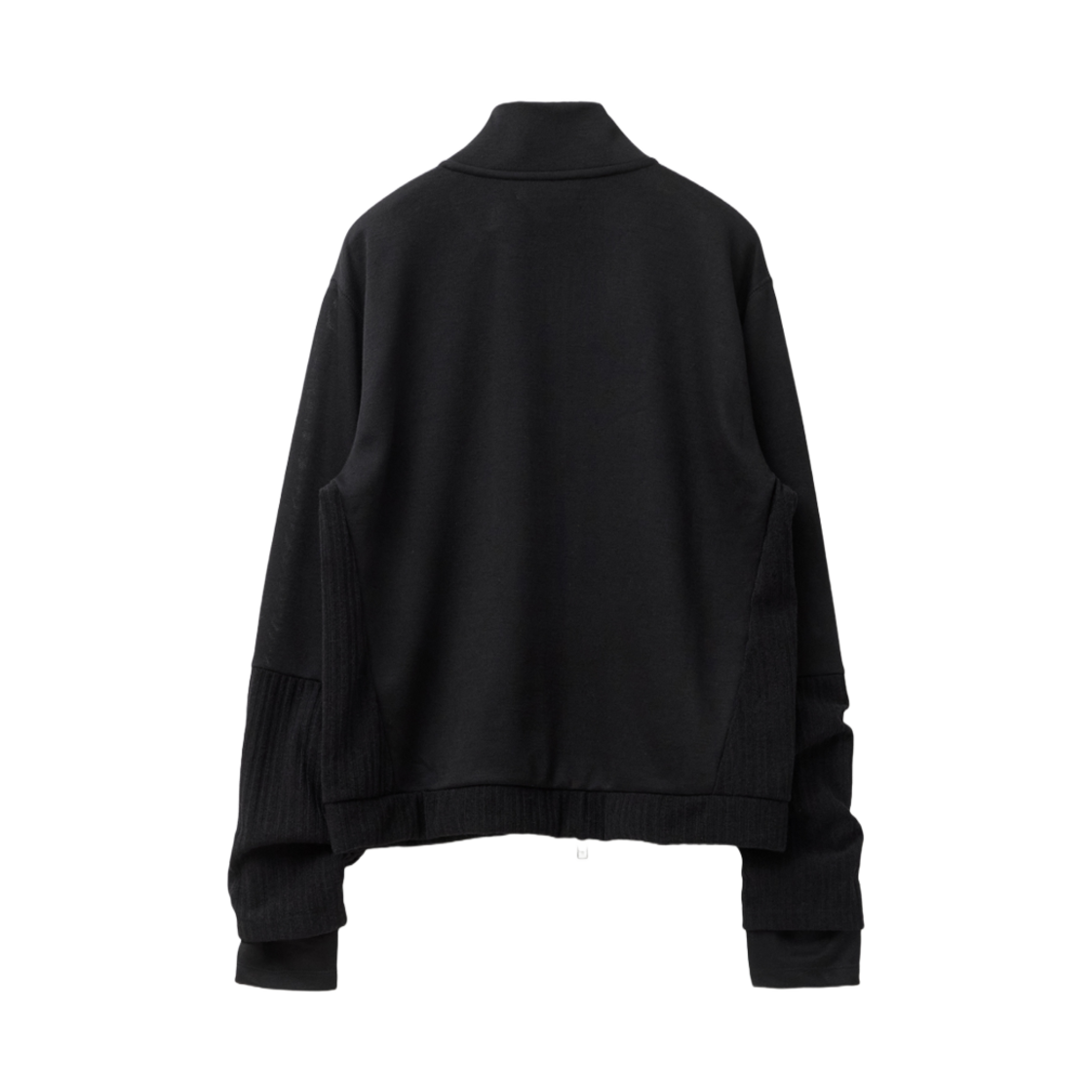 해칭룸 더블 슬리브 트랙 가디건 블랙(Hatchingroom Double Sleeve Track Cardigan Black) - 2