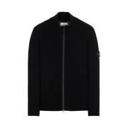 Stone Island 503A1 Stretch Wool Knit Cardigan Black - 22FW