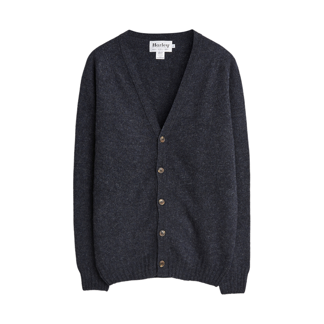할리 오브 스코틀랜드 슈퍼소프트 램스울 가디건 차콜