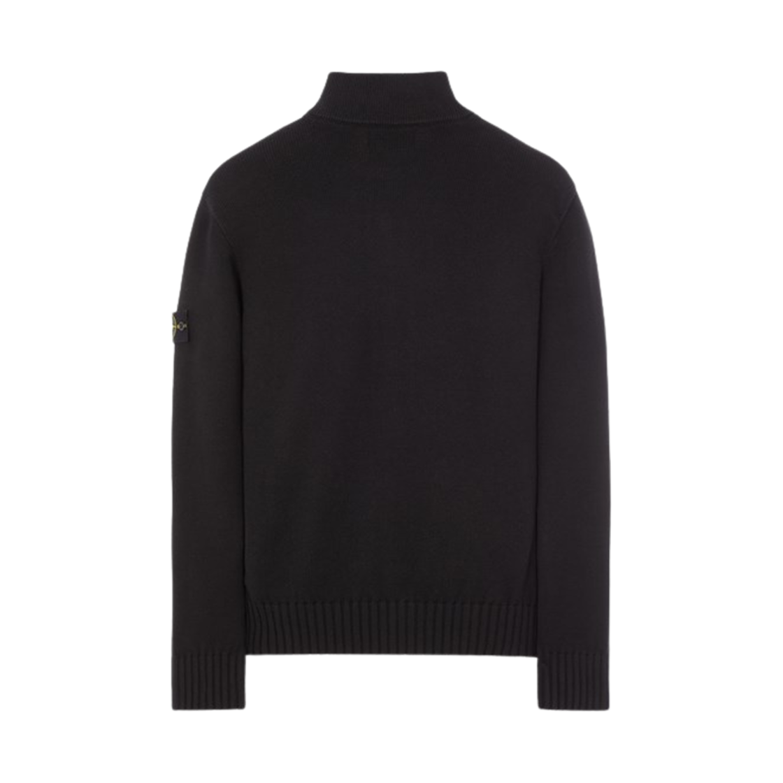 스톤 아일랜드 556A2 윈터 코튼 가디건 니트 블랙 - 23FW(Stone Island 556A2 Winter Cotton Cardigan Knit Black - 23FW) - 2