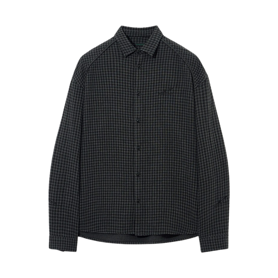 187_TIP THE IDENTITY PROJECT Sakki Check Shirts Black