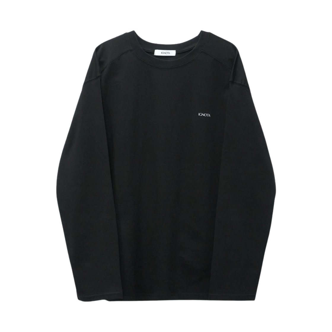이그노타 코어:8 타입.3 워프 롱 슬리브 티셔츠 블랙